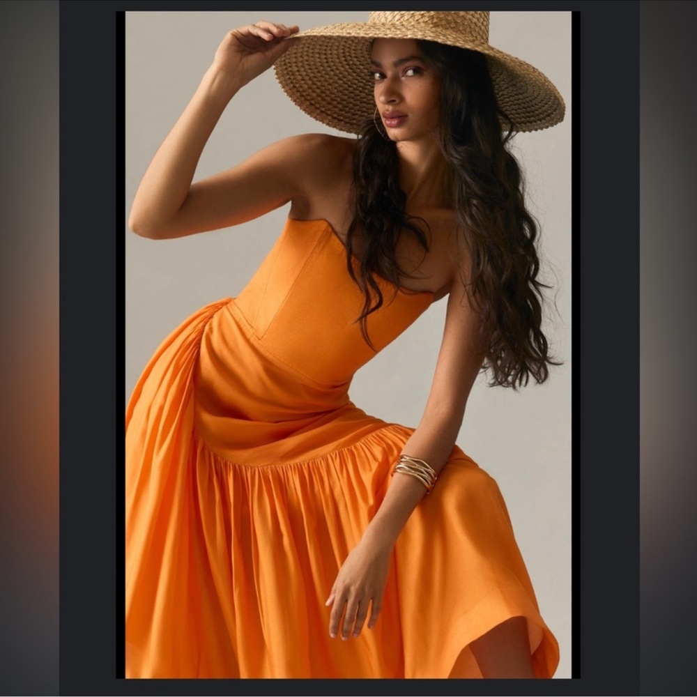 Anthropologie Let me be Asymmetrical Dress - Picture 3 of 7